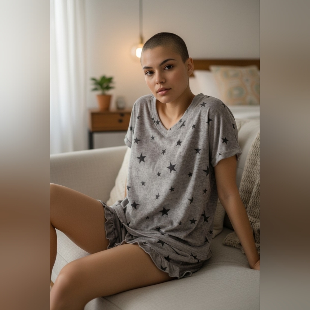 PrinStory Grey Women’s Pijama Set